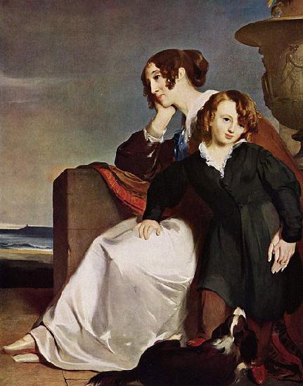 Thomas Sully Mother and Son oil painting picture